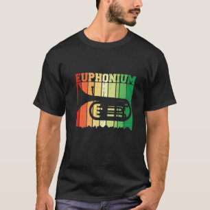 Vintage Euphonium Player Baritone Music Instrument T-Shirt