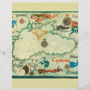 Vintage Europe old map cartography geographical