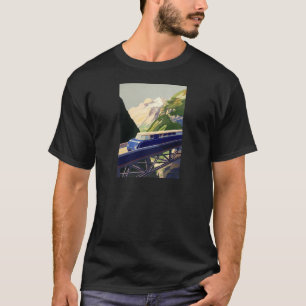 Vintage Europe Rail Travel T-Shirt