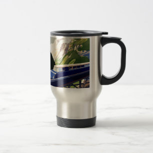 Vintage Europe Rail Travel Travel Mug