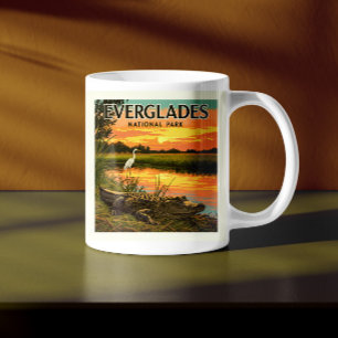  Vintage Everglades National Park Coffee Mug