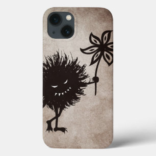 Vintage Evil Bug Gives Flower Protective iPhone 13 Case