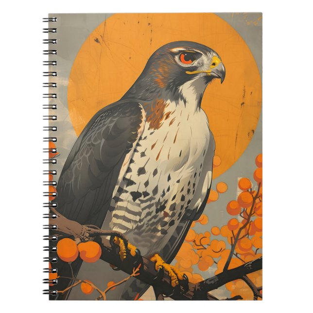 Vintage Expedition with the American Goshawk Notebook (Front)