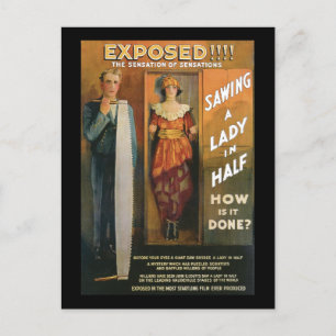 Vintage Exposed! The Sensations of Sensations Postcard