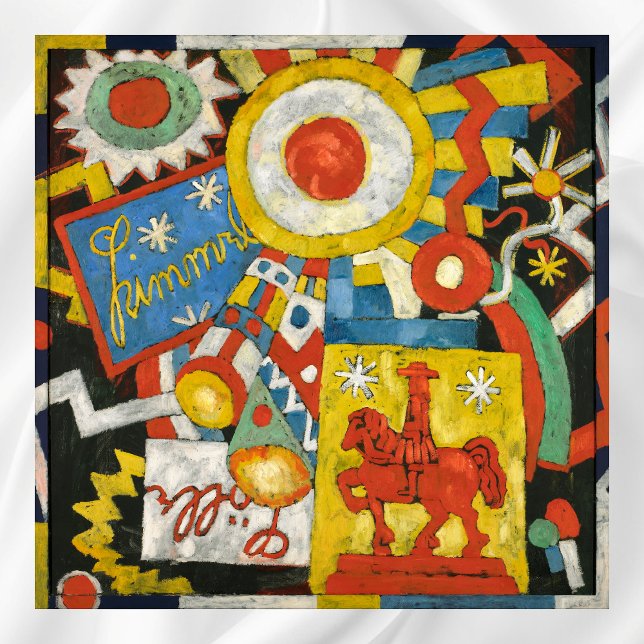 Vintage Expressionism, Himmel by Marsden Hartley Poster (Creator Uploaded)