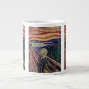 Vintage Expressionism, The Scream by Edvard Munch Large Coffee Mug