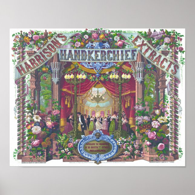 Vintage  Extracts Ad Poster (Front)