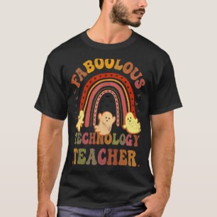 Vintage FABOOLOUS TECHNOLOGY TEACHER Costume This T-Shirt