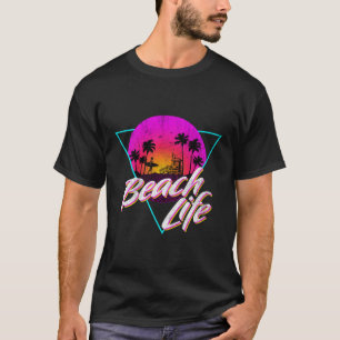 Vintage Fade Beach Life T-Shirt
