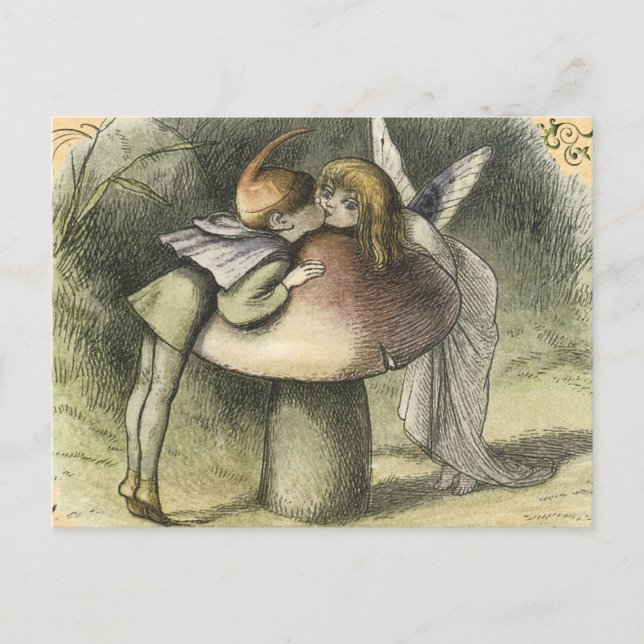 Vintage Faerie Postcard (Front)