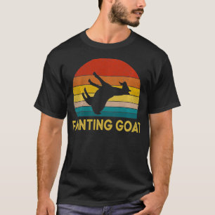 Vintage Fainting Goat Animal Lover T-Shirt