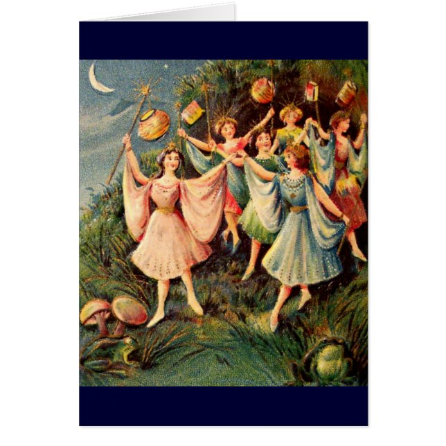 Vintage Fairy Card (Front)