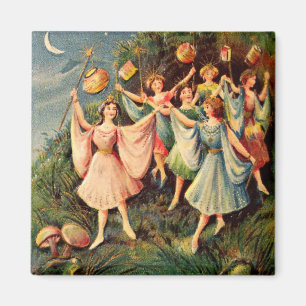 Vintage Fairy Magnet