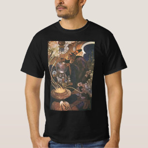 Vintage Fairy Tale, Aladdin and the Magic Lamp T-Shirt