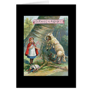 Vintage Fairy Tale Card