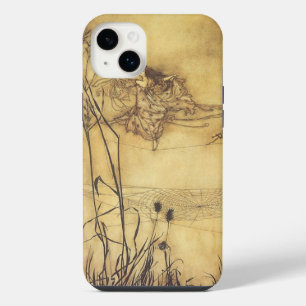 Vintage Fairy Tale, Fairy's Tightrope by Rackham iPhone Case