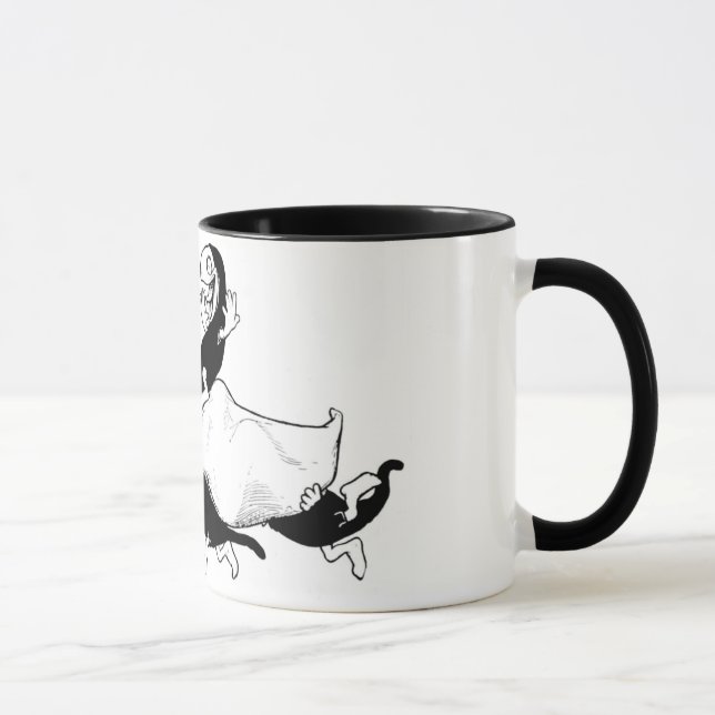 Vintage Fairy Tale Illustrated Hobyah Sprite Mug (Right)