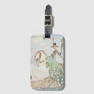 Vintage Fairy Tale, Princess Minette, Kay Nielsen Luggage Tag