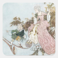 Vintage Fairy Tale Sleeping Beauty by Edmund Dulac
