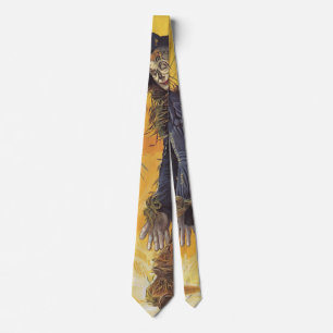 Vintage Fairy Tale, the Wizard of Oz Scarecrow Tie