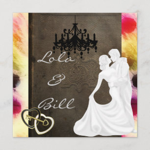 Vintage Fairytale Wedding  Invitation