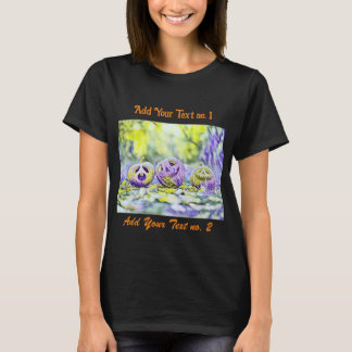 Vintage Fall pumpkins fall colours watercolor Thr T-Shirt