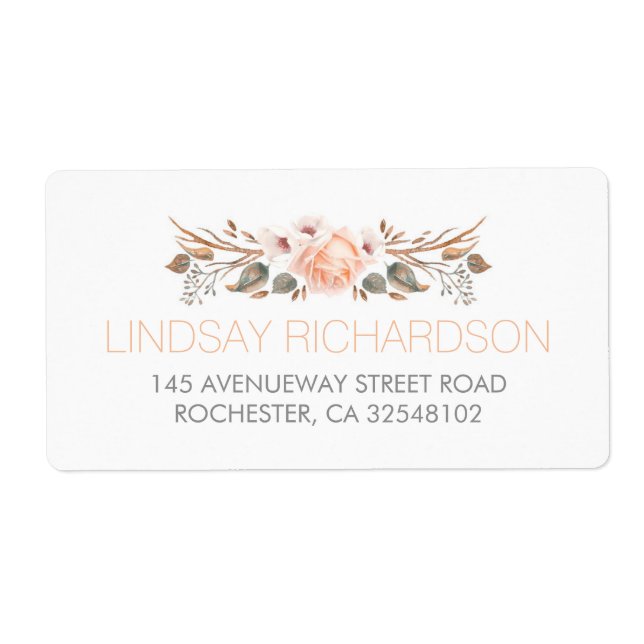 Vintage Fall Rustic Woodland Garden Wedding (Front)