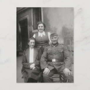 Vintage Family Postcard