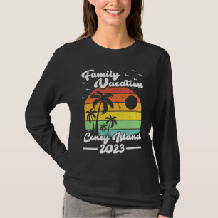 Vintage Family Vacation 2023 New York Coney Island T-Shirt