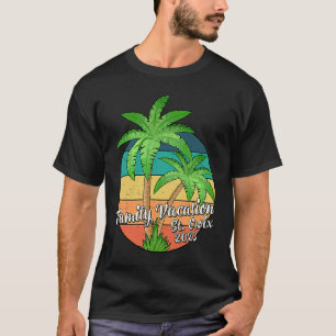 Vintage Family Vacation 2023 Virgin Island St Croi T-Shirt