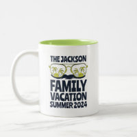 Vintage Family Vacation Beach Holiday Personalised