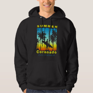 Vintage Family Vacation California Coronado Beach Hoodie