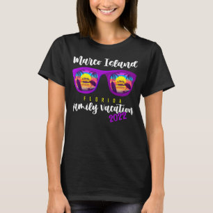 Vintage Family Vacation Florida Sunglasses Marco I T-Shirt