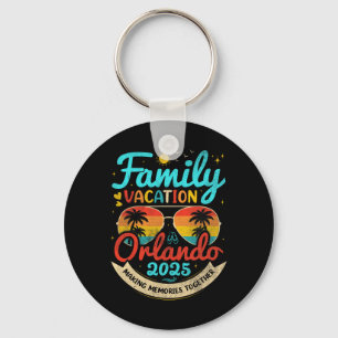Vintage Family Vacation Orlando Beach 2025 Florida Key Ring