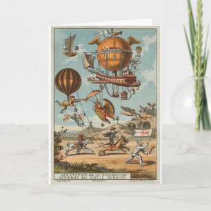 Vintage - Fantastic Flying Machines, Card