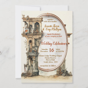 Vintage Fantasy Art Invitation