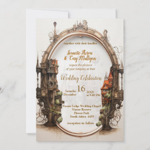 Vintage Fantasy Art Invitation