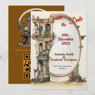 Vintage Fantasy Art Invitation