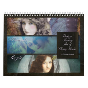 Vintage Fantasy Art of Chrissy Gruber Calendar