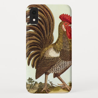 Vintage Farm Animals Chickens, Proud Rooster iPhone XR Case