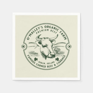 VINTAGE FARM HOUSE FARMERS MARKET DECOUPAGE ART NAPKIN