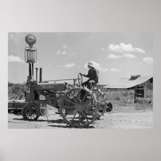 Vintage Farm Security Administration Print (Front)