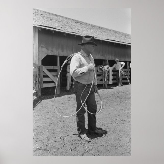 Vintage Farm Security Administration Print (Front)