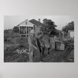 Vintage Farm Security Administration Print