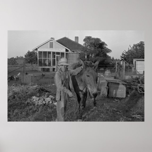 Vintage Farm Security Administration Print (Front)