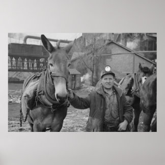 Vintage Farm Security Administration Print