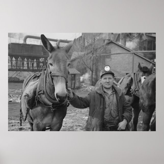 Vintage Farm Security Administration Print (Front)