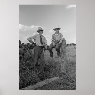 Vintage Farm Security Administration Print