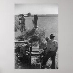 Vintage Farm Security Administration Print