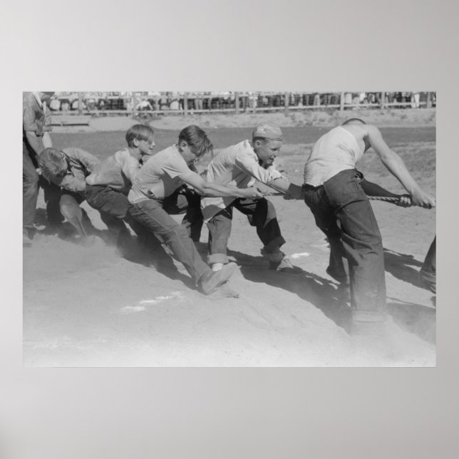 Vintage Farm Security Administration Print (Front)